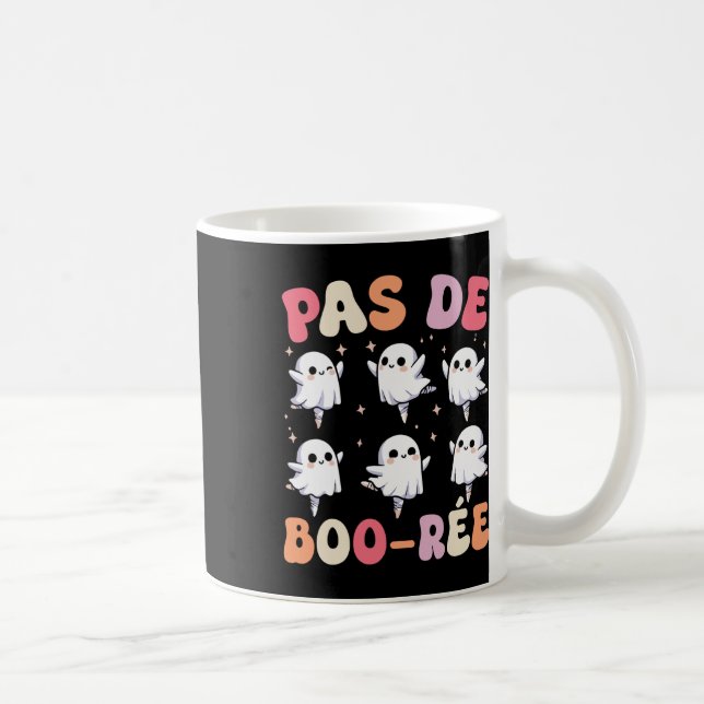 Taza De Café Baile Fantasma Fantasma Halloween (Derecha)