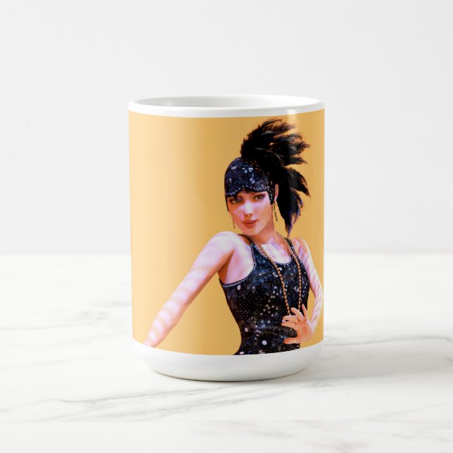 Taza De Café Baile Flapper Vintage (Centro)