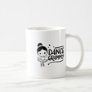 Taza De Café Baile Grammy Cuidad Bailarina Nieta Da