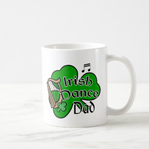 Taza De Café Baile irlandés, papá bailarín