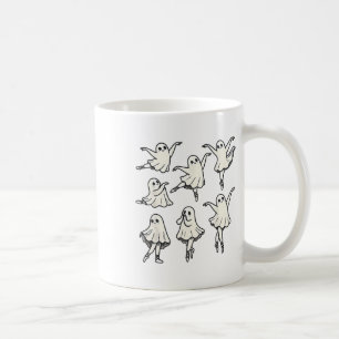 Taza De Café Baile Llet Ghost Llet Bailarina Fantasma Profesora