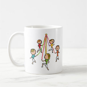 Taza De Café Baile Maypole