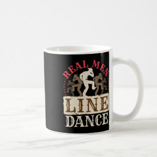Taza De Café Baile occidental de los verdaderos hombres de la l