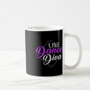 Taza De Café Baile Patriótico Line Dancing Diva Women Gige Line