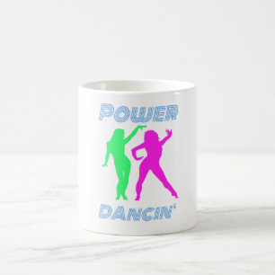 Taza De Café Baile - Retro Power Dancin 'Chicas
