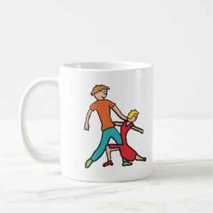 Taza De Café Baile Salsa
