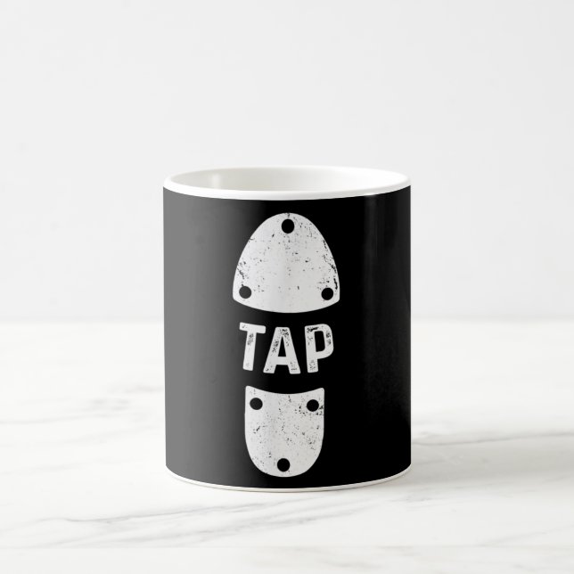 Taza De Café Baile Tap Dancer Shoe Tap Dance (Centro)