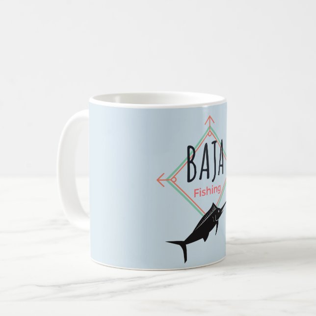 Taza De Café Baja Pescador (Anverso izquierdo)