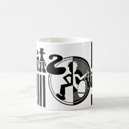 Taza De Café Bajar 2 tonterías mono de música de vinilo