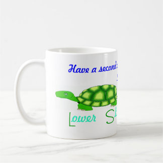 Taza De Café Baje Delaware más lento