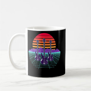 Taza De Café Bajista Antiguo, Bajista de Guitarra Bajo Guitarri