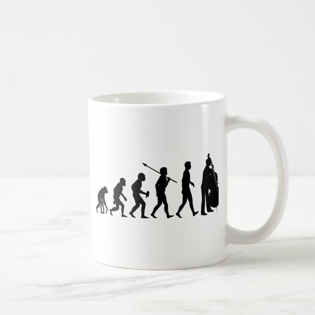 Taza De Café Bajista doble (Derecha)