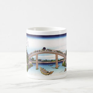 Taza De Café Bajo el puente Mannen en Fukagawa