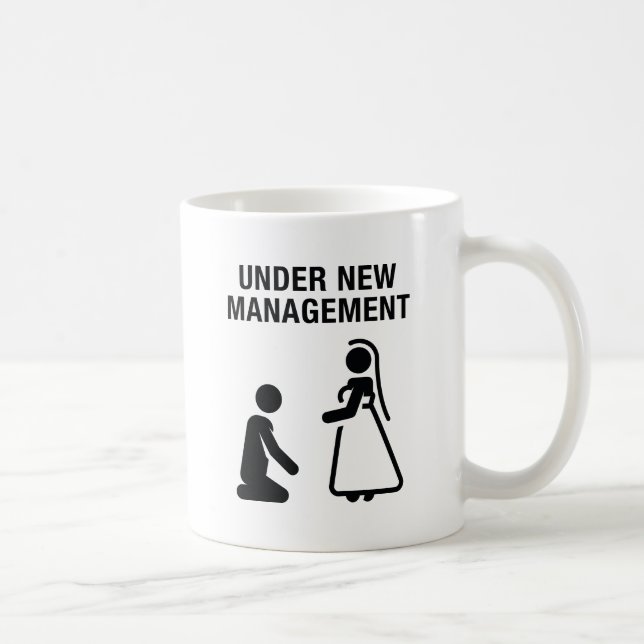 Taza De Café Bajo Nueva Administración (Derecha)