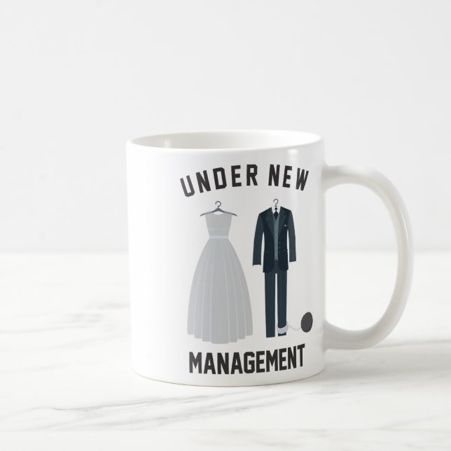 Taza De Café Bajo nueva administración para la boda de novia y  (Derecha)