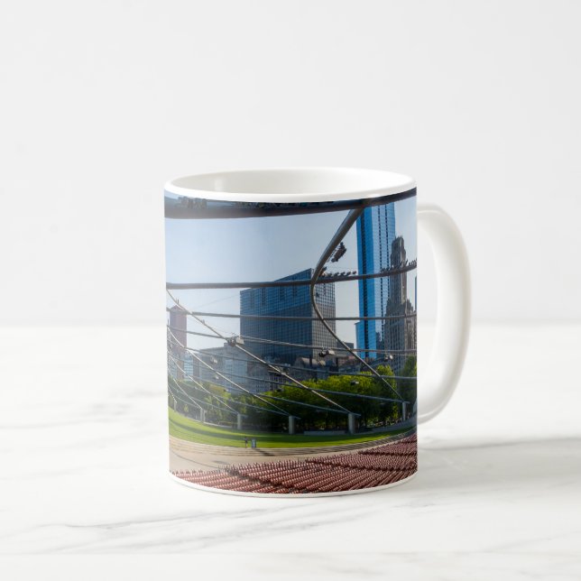 Taza De Café Bajo Pritzker Pavilion Coffee Mug (Anverso derecho)