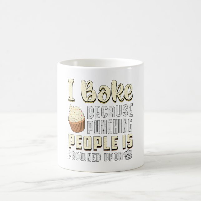 Taza De Café Baker Bakery Bake Bake Baking Bread Funny Gift (Centro)