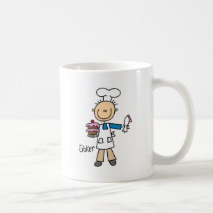 Taza De Café Baker Con Pastel