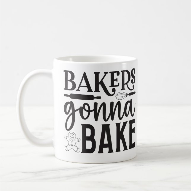 Taza De Café Bakers Gonna Bake (Izquierda)