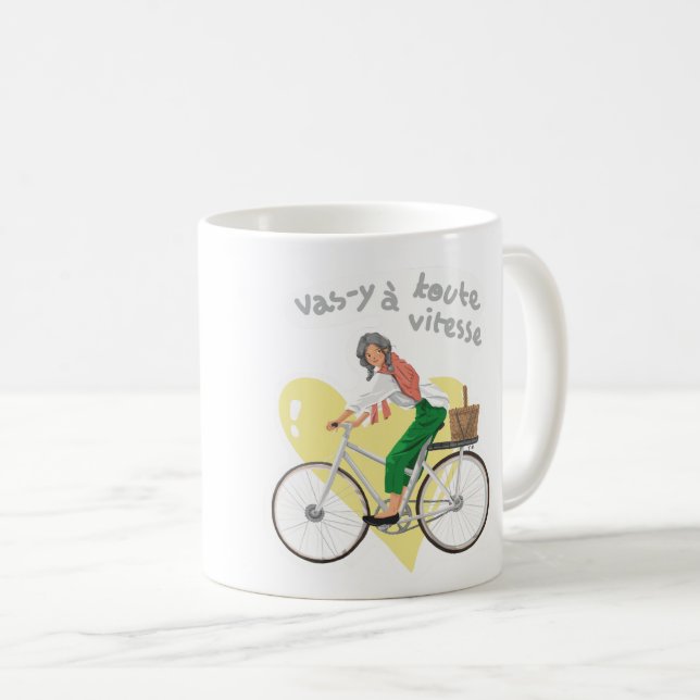 Taza De Café balade en vélo (Anverso derecho)