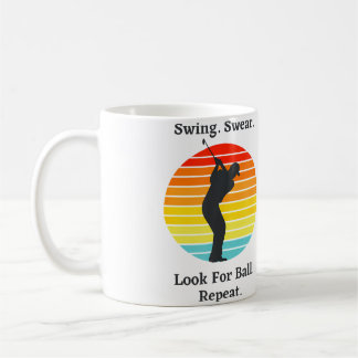Taza De Café Balancea Maldice Busca Pelota Repite Divertido Vin