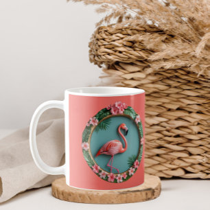 Taza De Café Balanceo Flamingo