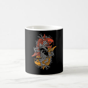 Taza De Café Balancing Koi