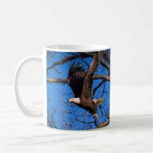 Taza De Café Bald Eagle Liftoff