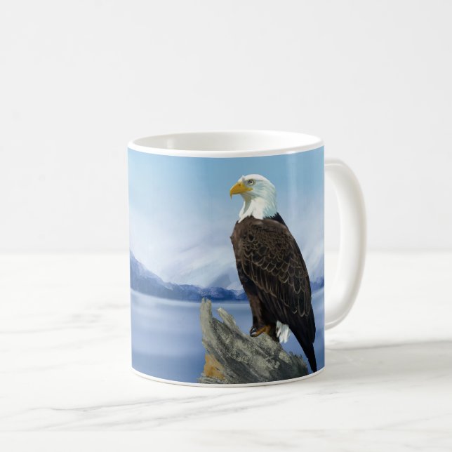 Taza De Café Bald Eagle Mug (Anverso derecho)