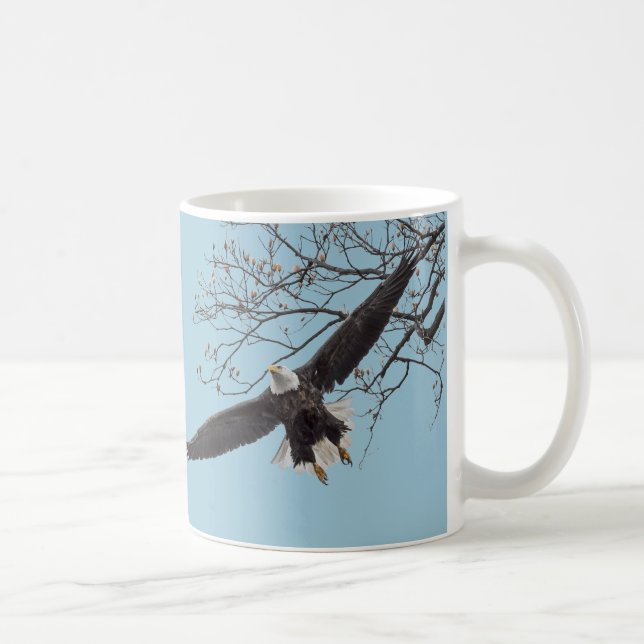 Taza De Café Bald Eagle Wingspread (Derecha)