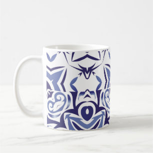 Taza De Café Baldosas de cerámica de colores decorativos. De mo