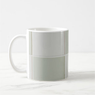 Taza De Café Baldosas grises y blancas