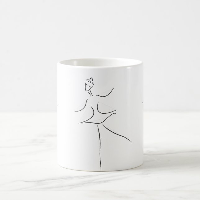 Taza De Café Balerine (Centro)