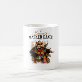 Taza De Café Balinese Masked Dance Mug