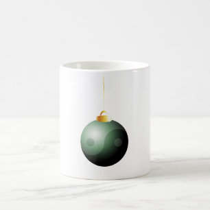 Taza De Café Ball de Navidades Yin Yang