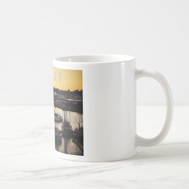 Taza De Café Ballard Boats (Derecha)