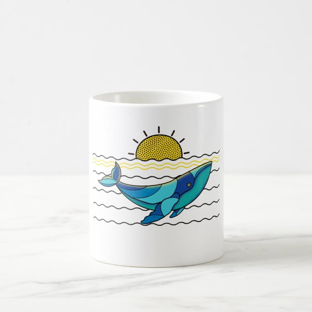 Taza De Café ballena (Centro)