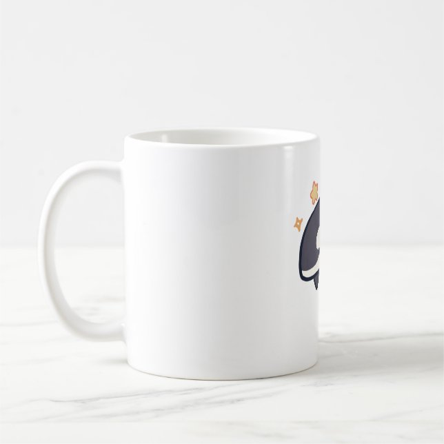 Taza De Café Ballena asesina ligera � arte animal (Izquierda)