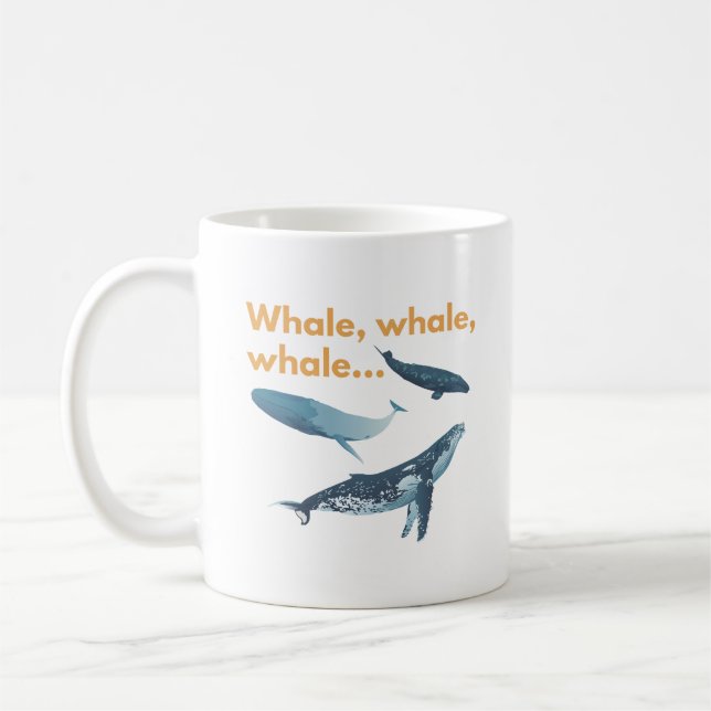Taza De Café Ballena, ballena, ballena (Izquierda)