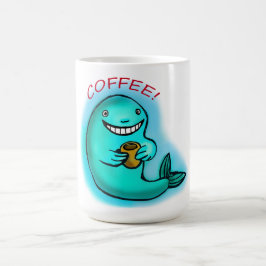 Taza De Café ballena de café