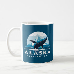 Taza De Café Ballena de la Bahía del Glaciar - Alaska