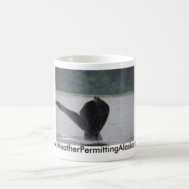 Taza De Café Ballena de una cola (Centro)
