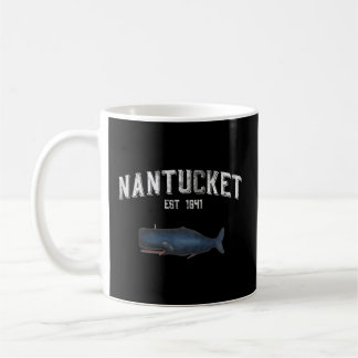 Taza De Café Ballena estilo Nantucket Massachusetts