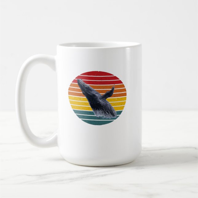 Taza De Café Ballena Jorobada (Izquierda)
