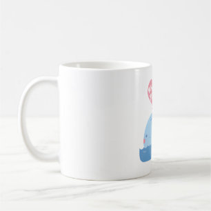 Taza De Café Ballena linda eres mi amor
