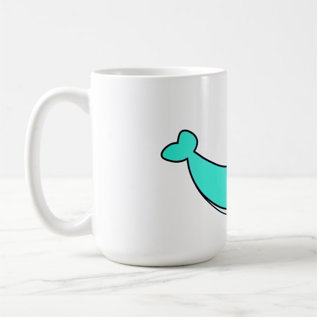 Taza De Café Ballena, Mar, Agua (Izquierda)
