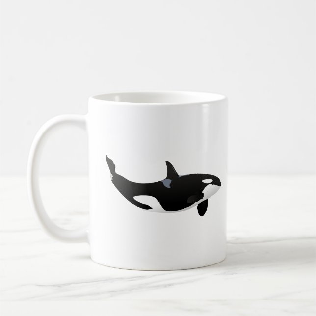 Taza De Café Ballena Orca (Izquierda)