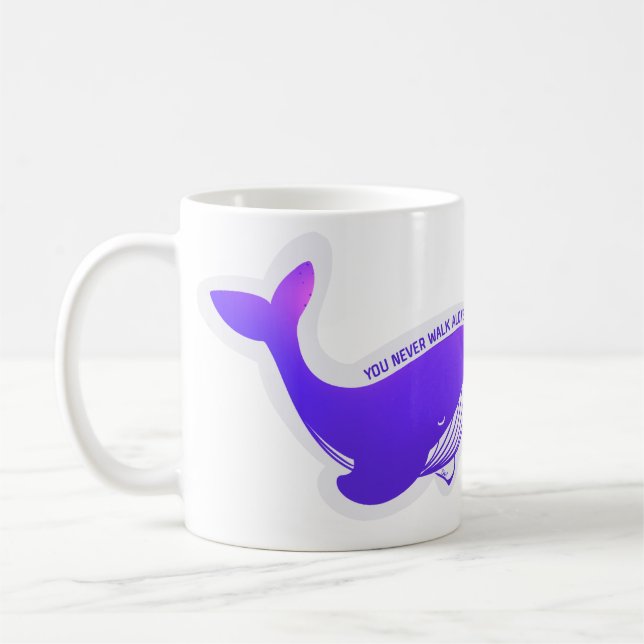 Taza De Café Ballena YNWA (Izquierda)