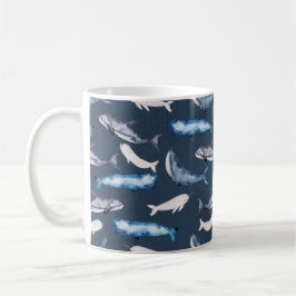 Taza De Café Ballenas acuáticas