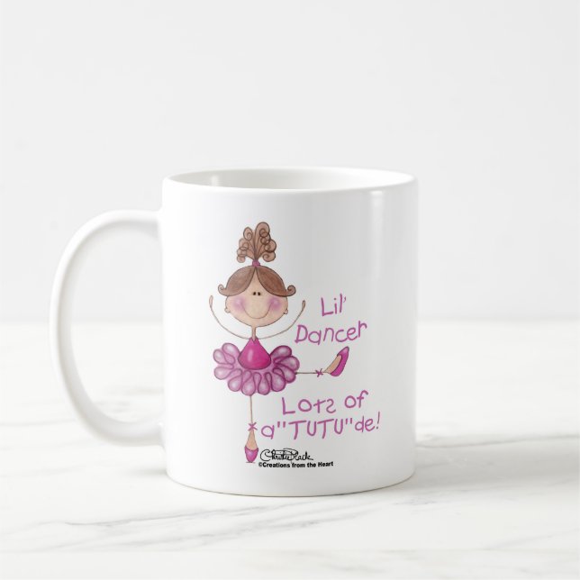 Taza De Café Ballerina con ATUTUde (Izquierda)